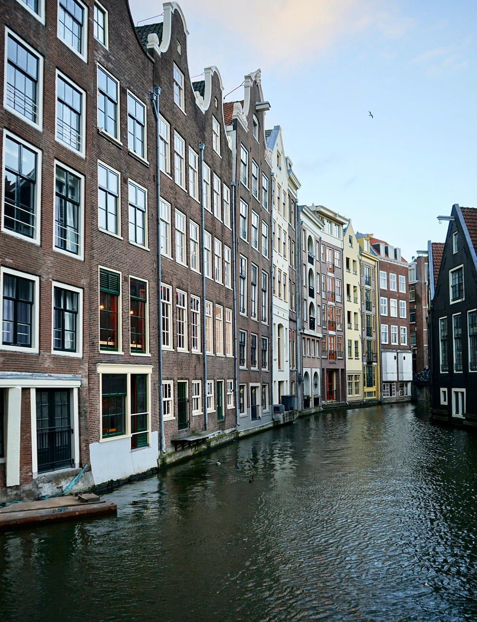 Kanalhäuser in Amsterdam